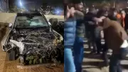 Jaipur Audi Crash: 1 Killed, Locals Thrash Occupants After Accident