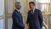 Jaishankar Meets Macron in France, Conveys PM Modi's Wishes