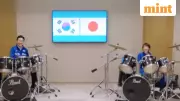 Japan PM and South Korea President Bond Over Drum Duet During Summit