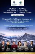 JGU Launches World University Leaders Forum at Davos WEF for Global Solutions