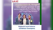 K-IIT World School Students Shine at CBSE Science Exhibitions, Secure National Spots