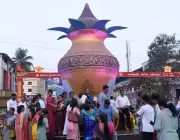 Kalasha Returns to Mahaveer Circle in Mangaluru After 9-Year Absence