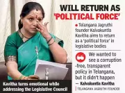 Kalvakuntla Kavitha Announces New Political Party, Slams BRS and Family