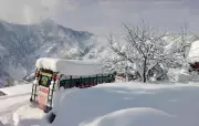 Kashmir Valley Blanketed by Fresh Snowfall, Srinagar-Jammu Highway Remains Closed
