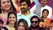 Kavya Shree's Playful Proposal to Ravi Teja & Hyper Aadi's Political Skit Spark Buzz
