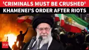 Khamenei Demands Crackdown, Accuses US of Orchestrating Iran Protests