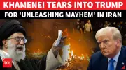Khamenei's Fiery Video Accuses US of Orchestrating Iran Unrest, Vows Retaliation
