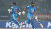 Kohli's 93* Guides India to 4-Wicket Win vs Afghanistan in Vadodara Thriller