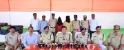 Krishna Police Seize 171.2 Kg Ganja, Arrest 2 Interstate Traffickers in Major Drug Bust