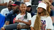 LeBron James' Daughter Zhuri Styles Him for NBA Game, Wins Internet