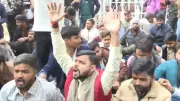 Lucknow University Students Protest UGC's New Anti-Discrimination Rules