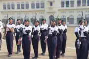 LU's Historic Republic Day Parade Features All Three NCC Wings for First Time