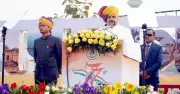 Madhya Pradesh CM Yadav Hoists National Flag on Shipra River Banks in Ujjain