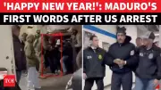 Maduro Arrested, Flown to New York: 'Good Night, Happy New Year' in Handcuffs