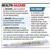 Maharashtra Bans Mercury Medical Devices in Govt Hospitals from Dec 2025