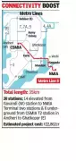 Maharashtra Clears Metro Line 8 Linking Mumbai's Two International Airports