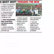 Maharashtra Farmers Embrace Onion Transplanting Machines to Boost Productivity