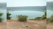 Maharashtra's Lonar Lake Water Level Rise Submerges Temples at Ramsar Site