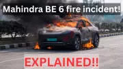 Mahindra BE 6 Electric SUV Fire: Company Clarifies Tyre Issue, Not EV Powertrain Fault
