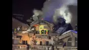Major Fire Erupts at Luxury Hotel in French Alps, Hundreds Evacuated Safely
