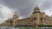 Man Attempts Suicide at Vidhana Soudha in Bengaluru, Police Intervene