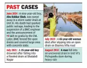 Man Dies After Falling Into Uncovered Drain in Bhubaneswar Slum, Locals Demand Action