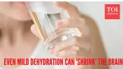 Mild Dehydration Shrinks Brain Like a Raisin: Study Reveals Impact on Focus & Memory