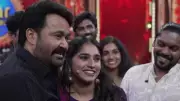 Mohanlal's Witty Hug Response to Host Varsha Creates Viral Buzz