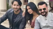 Mouni Roy Shares BTS Glimpses of 'Ab Hoga Hisaab' Web Series on Instagram