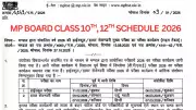 MP Board Revises 2026 Class 10 and 12 Exam Dates: Key Changes Announced