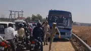 Mysuru Police Officer Kicks Biker During CM Siddaramaiah's Traffic Management, Video Viral