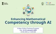 NCERT Launches 4-Day AI in Math Learning Program from Jan 12-15, 2026