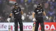 New Zealand Players Wear Black Armbands in Tribute During India T20I in Raipur