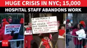 NYC Hospitals Crippled as 15,000 Nurses Strike Over Staffing, AI Limits