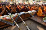 Over 10,000 Buddhists Gather in Gaya for 37th Nyingma Monlam Chenmo Peace Prayers