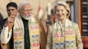 PM Modi, EU's von der Leyen Twin in Eri Silk as India-EU Seal Historic FTA Deal