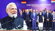 PM Modi Pitches India as Global Manufacturing Hub to German CEOs, Eyes Defence to AI