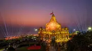 PM Modi Witnesses Historic 3,000-Drone Show at Somnath's Swabhiman Parv