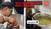Punjabi Man's Viral Hack: Drilling Machine to Stir Sarson Ka Saag in Minutes