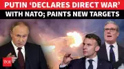 Putin's Red Line: Russia Vows to Target UK, French Troops in Ukraine, NATO Alarmed