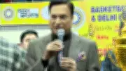 Rajat Sharma Inaugurates Senior National Basketball Championship in Delhi, Emphasizes Mental Fitness