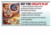 SGPGIMS Doctors Save Baby After Button Battery Ingestion: A Warning for Parents