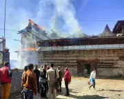 Shimla's Historic Junga Palace Destroyed in Massive Fire