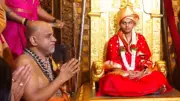 Shiroor Mutt Seer Ascends Paryaya Peetha at Udupi Sri Krishna Temple
