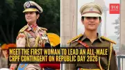 Simran Bala Makes History: First Woman to Lead All-Male CRPF Contingent at Republic Day Parade