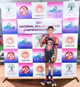 Skater Gaurish Wins Laurels for India at International Competition