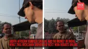 South African Vlogger's Heartwarming Encounter with Rickshaw Driver in India Goes Viral