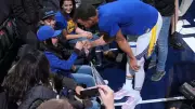 Stephen Curry's Heartwarming Assist: Young Fan Becomes Playmaker in Viral Moment