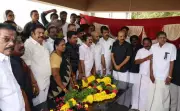 Tamil Nadu Parties Hold Silent Marches in Trichy to Honor Language Martyrs