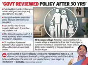 Telangana Scraps Two-Child Norm for Panchayat Polls, Citing Fertility Decline